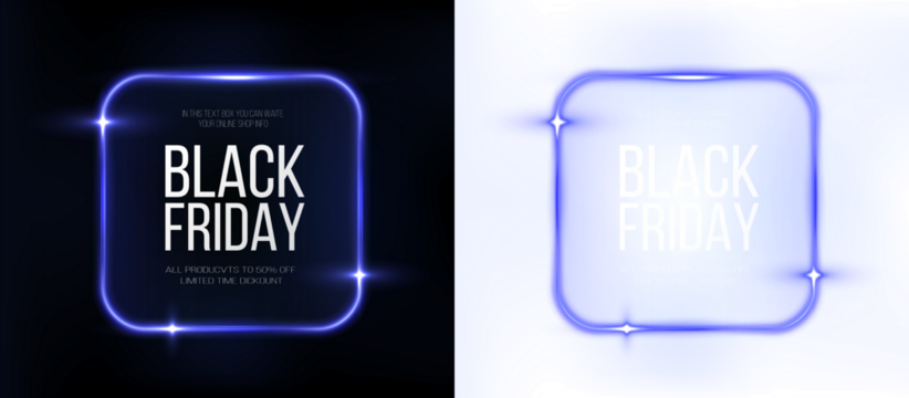 Stylish PNG overlay featuring a transparent design for Black Friday promotions, perfect for your photo editing needs.