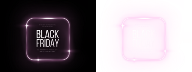 Highquality Black Friday PNG overlay illustration with a transparent background for various photo uses