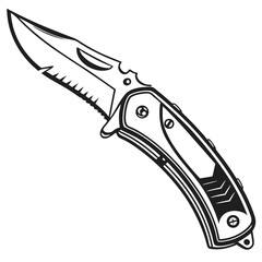 knife vector illustration