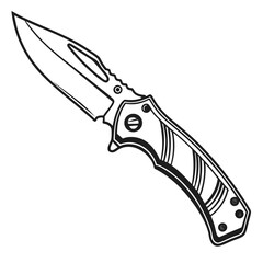 knife vector illustration