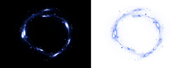 Stunning PNG overlays featuring transparent circular light illustrations for dynamic photo enhancements.