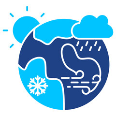 Climate Simple Vector Icon Collection