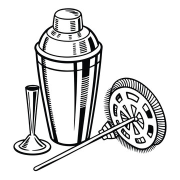 Cocktail Shaker clip art preview