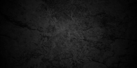 Obraz premium Abstract studio dark room concrete floor texture background. Black or dark gray rough grainy stone texture. Old wall texture cement grey color design are light with white gradient background.