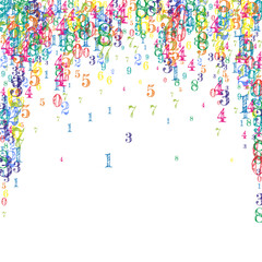 Concept of school background. Colorful childish