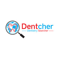 Dentcher dentistry searcher logo for dental clinic