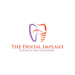The dental implant center of new hampshire logo