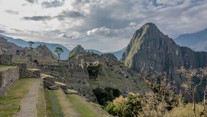 Obraz premium Ruins of Machu Picchu, Peru