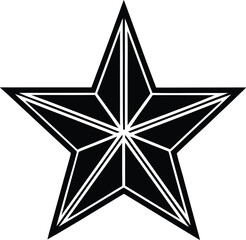 Black origami paper spray can vector illustration with lightning symbol and arrow direction sign