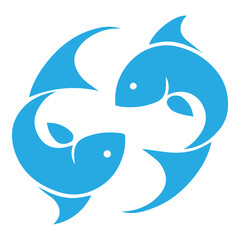 pisces sign icon