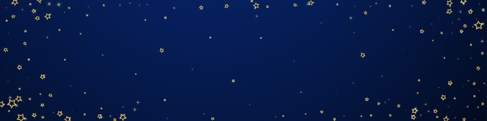 Christmas spirit. Scattered falling stars.