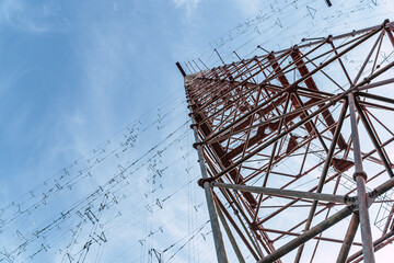 Radio Jamming Interference Towers from Socialist Communism Era in Slovakia