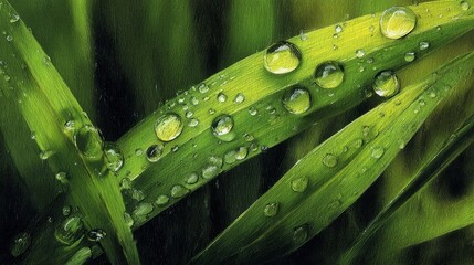 dew on a leaf