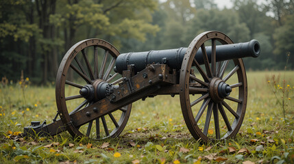Civil war cannon