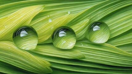 close up of green leaves