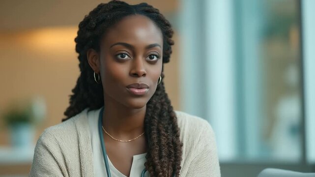 trans patient talking with coordinator about inclusive provider options identity affirming healthcare navigation three quarter wide angle cinematic color correction gentle