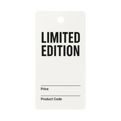 limited edition sale tag