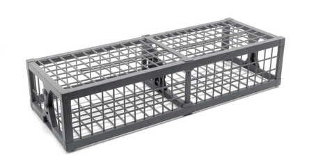 Double Decker Wire Mesh Storage Cage.
