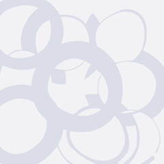 Abstract illustration featuring overlapping light blue circles on a white background, creating a layered design.