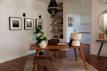 Modern office at home