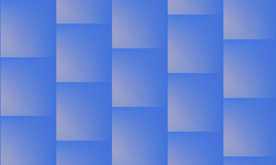 Abstract geometric pattern featuring overlapping rectangular shapes in varying shades of blue with subtle gradients creating a sense of depth and modern design
