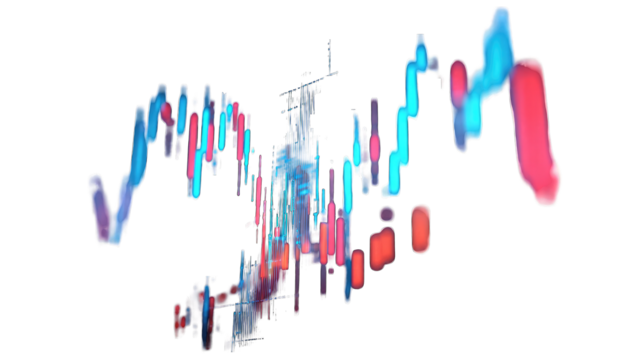 Abstract graphic design featuring vibrant, swirling, multicolored lines and shapes - Powered by Adobe