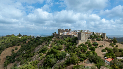 Antiguo castillo de Castellar de la Frontera en la provincia de Cádiz, España