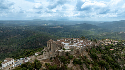 Antiguo castillo de Castellar de la Frontera en la provincia de Cádiz, España