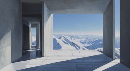 clouds over the city