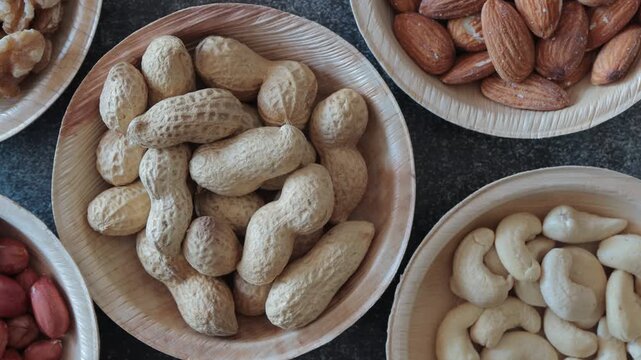 peanuts in a bowl