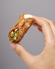 Sicilian cannolo, pastries