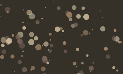 Elegant Abstract Background with Neutral Toned Bubbles and Spheres Graphic