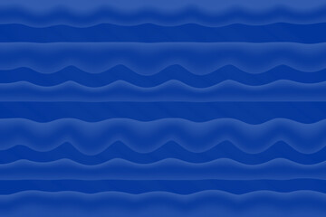 Obraz premium blue waves seamless pattern