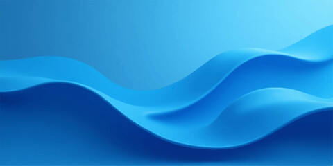 Abstract flowing blue wave lines form a dynamic and wavy water pattern, perfect for a modern business or website background