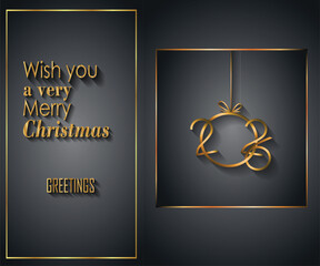 2026 Merry Christmas background for your seasonal invitations, festival posters, greetings cards.