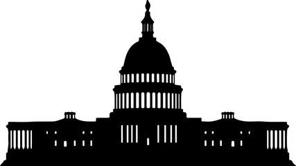 Washington silhouette vector illustration