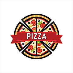 Pizza Logo Design – Delicious Food Branding Vector