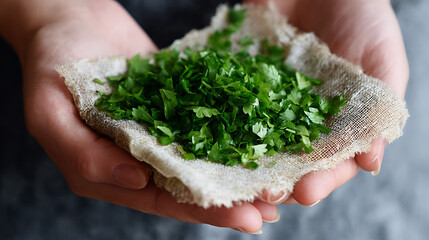 High angle view of chopped vegetables on cutting board
