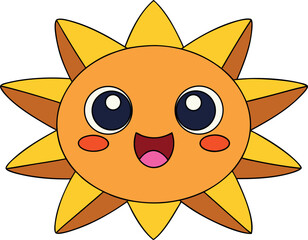 cartoon sun illustration, cute sun drawing, funny sun character, adorable sunshine artwork, happy sun cartoon, smiling sun vector, sun clipart design, child-friendly sun cartoon, cheerful sun artwork,