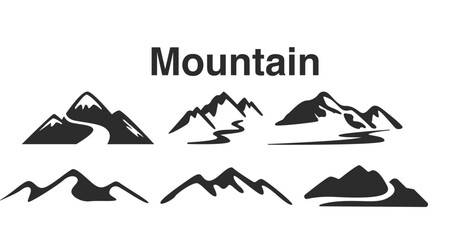 mountain vector illustration 