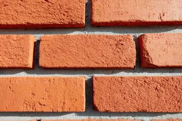 Textured brick wall close-up