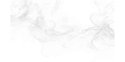 Ethereal wisps of white smoke dancing in the darkness creating a mysterious and calming ambiance against black