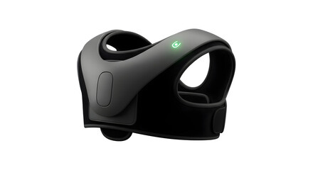Obraz premium Wearable upper body posture correction device isolated on transparent background helps improve posture and reduce back pain with realtime feedback