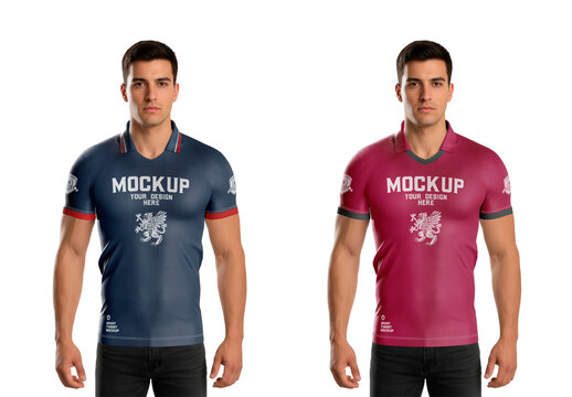 Men's Sport T-Shirt Mockup