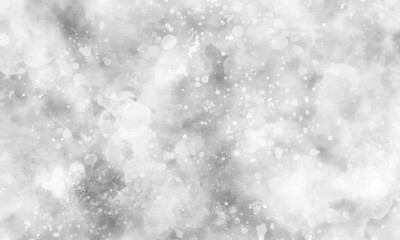 モノクロの柔らかい水彩水しぶき背景　ベクター