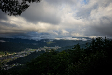 山から見る景色