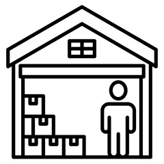 Stock Keeper Icon