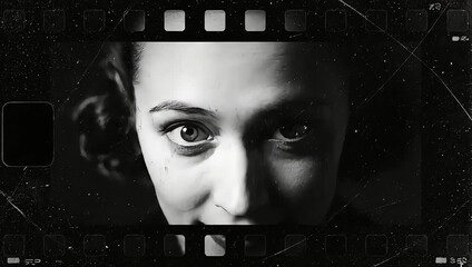 silent film scene with surprised actor in period attire evoking a vintage movie with a dramatic performance in a classic aesthetic for film blogs.