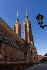 Obraz premium Cathedral of St. John the Baptist in Wrocław