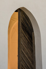 Play of light in the interior of the Church of St. John of Nepomuk at Zelen&aacute; Hora